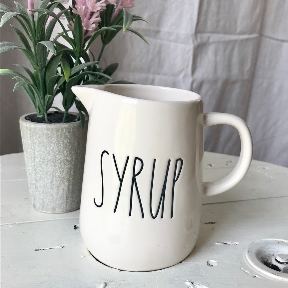 Rae Dunn Syrup Pitcher